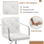 Home Office Desk Chairs 360 Swivel Height-Adjustable Accent Chair