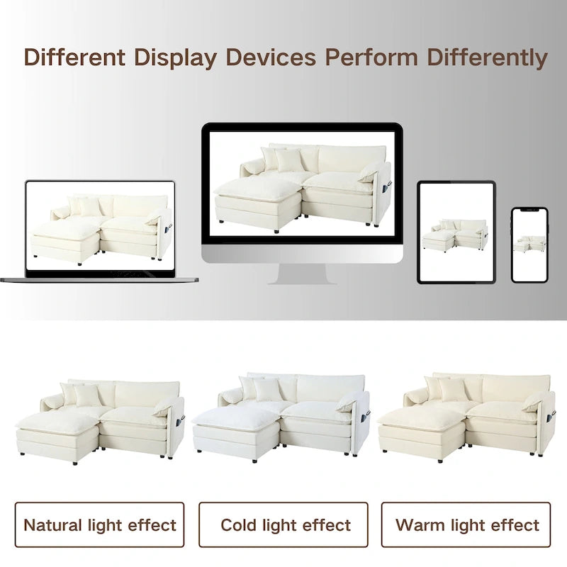 2-Pieces Chenille Accent Sofa Chair Set of 2 with Oversized Armchairs and 29.92  Deep Seats (800lb Capacity)