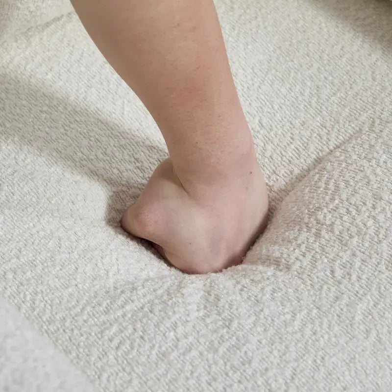 35.4 W Modern Reading Chair,Upholstered Accent Chair with Pillows and Wood Legs