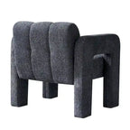 Upholstered Accent Chair 31.10  Wide Boucle Modern Accent Chair Side Chair Comfy Wide Armchair For Bedroom, Living Room