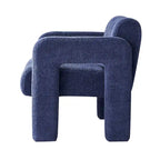 Upholstered Accent Chair 31.10  Wide Boucle Modern Accent Chair Side Chair Comfy Wide Armchair For Bedroom, Living Room
