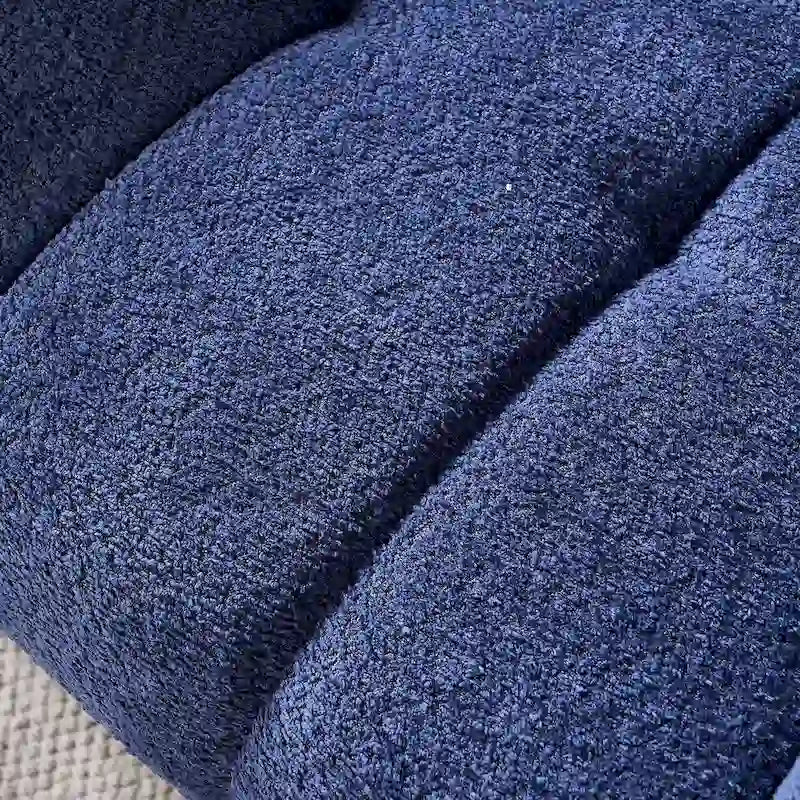 Upholstered Accent Chair 31.10  Wide Boucle Modern Accent Chair Side Chair Comfy Wide Armchair For Bedroom, Living Room