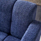 Upholstered Accent Chair 31.10  Wide Boucle Modern Accent Chair Side Chair Comfy Wide Armchair For Bedroom, Living Room
