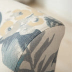 Blue Leaves 29.13  Upholstered Accent Chair