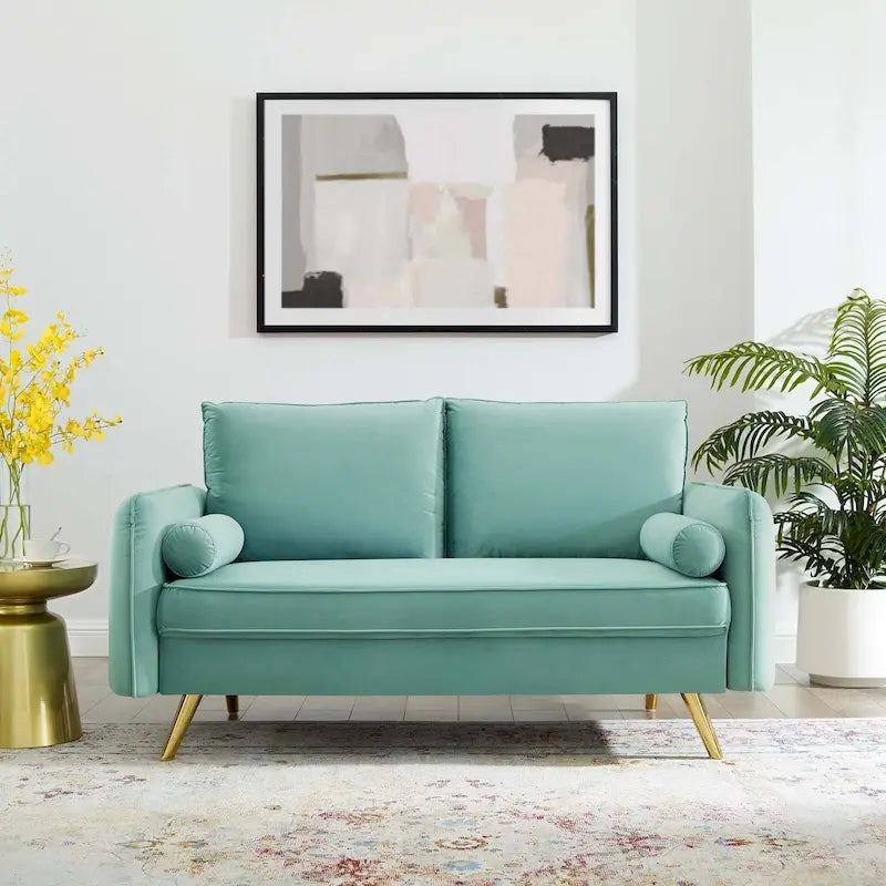 Performance Velvet Loveseat