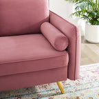 Performance Velvet Loveseat