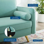Performance Velvet Loveseat