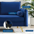 Performance Velvet Loveseat