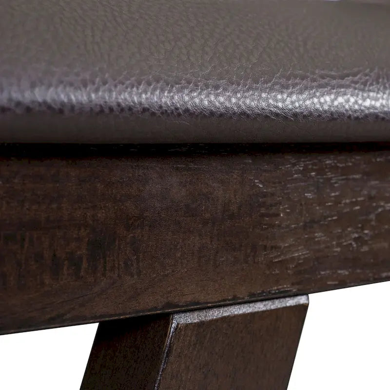 Dark Espresso Counter Bench