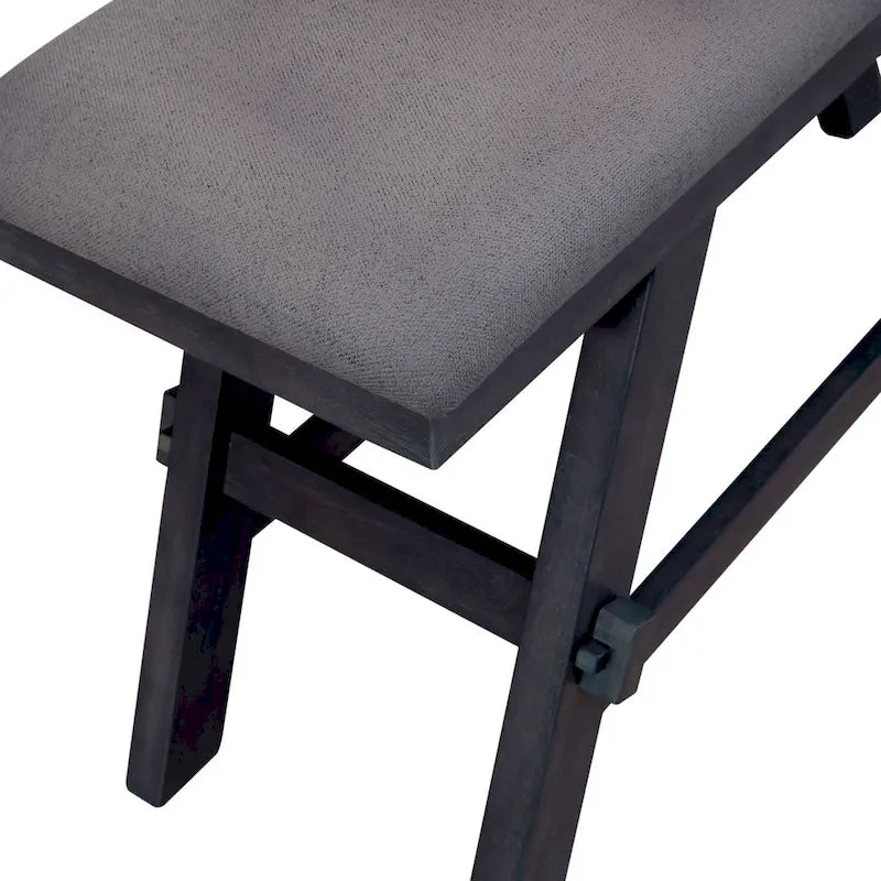Dark Espresso Counter Bench