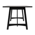 Solid Wood Commercial Grade Trestle Base Dining Table