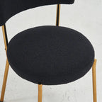 Set of 2 mid-century modern dining chairs