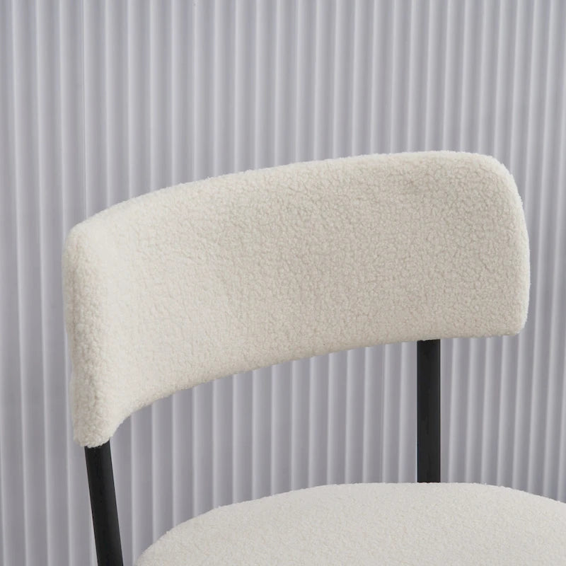 Set of 2 mid-century modern dining chairs