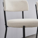 Set of 2 mid-century modern dining chairs