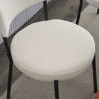 Set of 2 mid-century modern dining chairs
