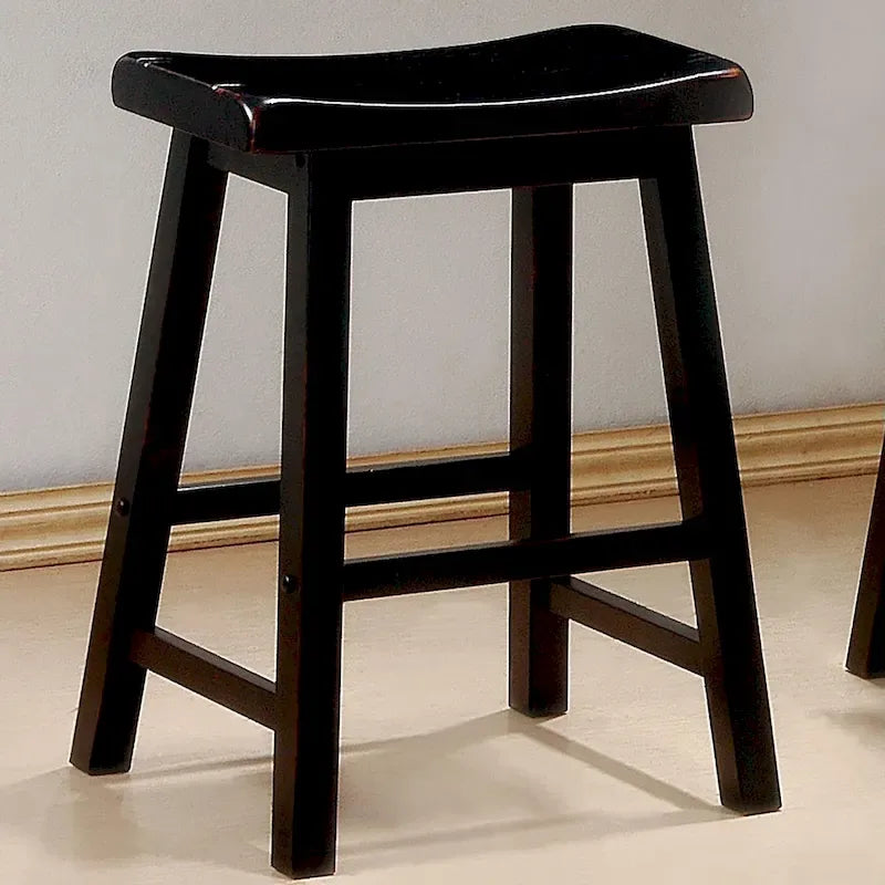 Saddle-style Stools (Set of 2)