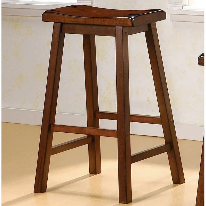 Saddle-style Stools (Set of 2)