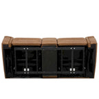 Cooper Leather Dual Power Reclining Loveseat with Console