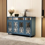 55.1  Accent Storage Cabinet Mirror Sideboard Buffet Cabinet