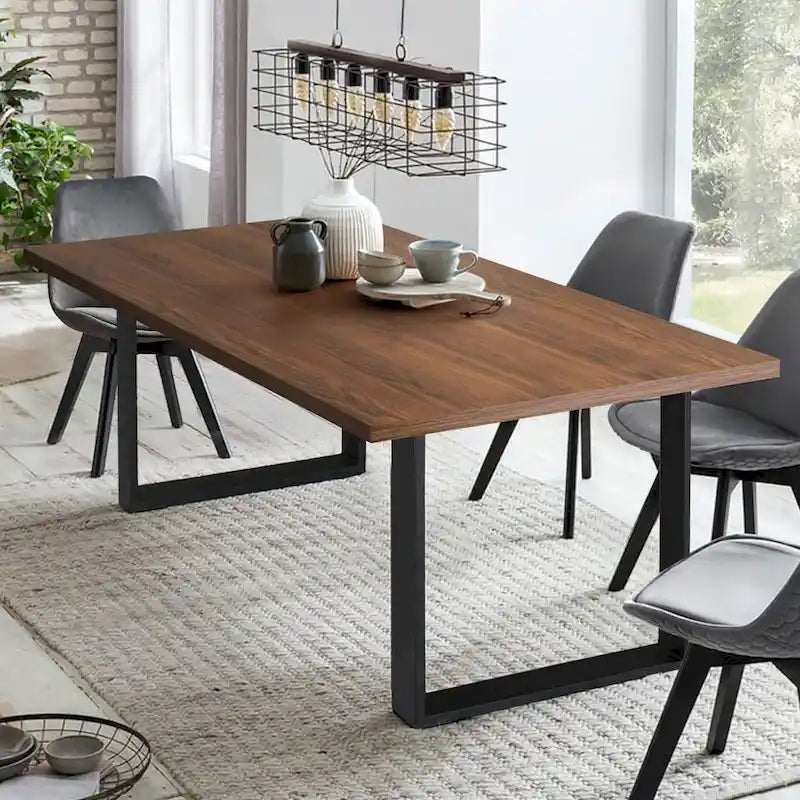 71 x31.5  Modern Rectangle Dining Table