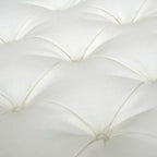 Baruti Tufted Cocktail Ottoman with Pleated Skirt
