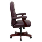 Executive Swivel Office Chair with Arms