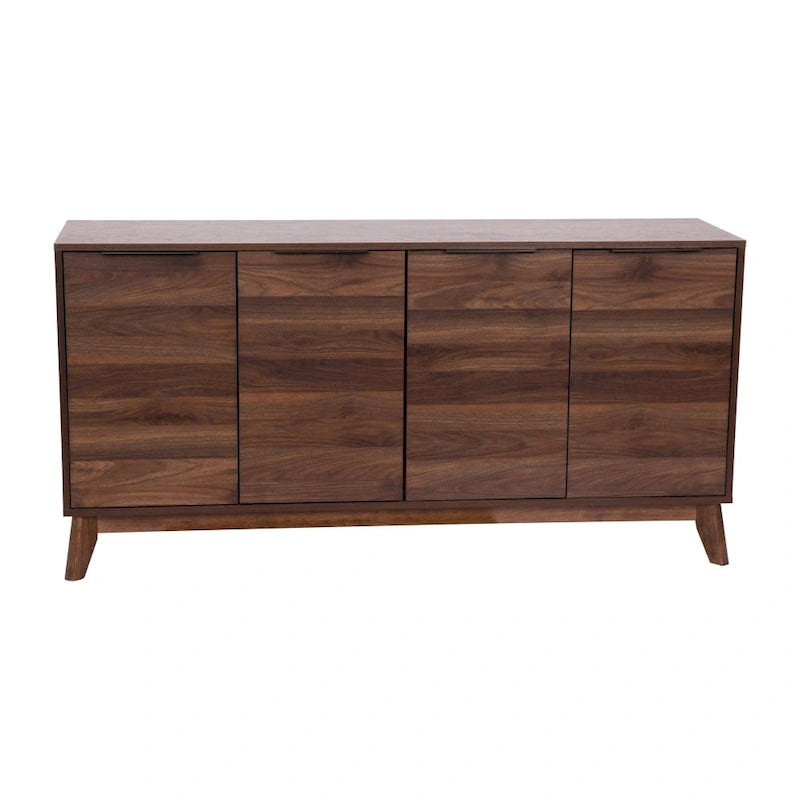 60  Buffet Cabinet with 4 Soft Close Doors and Adjustable Shelves