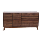 60  Buffet Cabinet with 4 Soft Close Doors and Adjustable Shelves