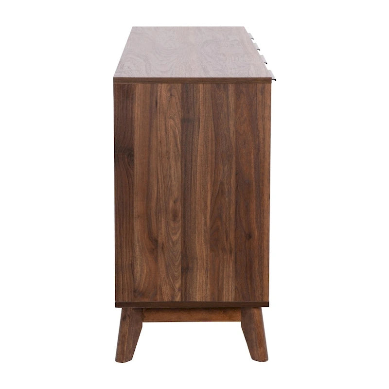 60  Buffet Cabinet with 4 Soft Close Doors and Adjustable Shelves