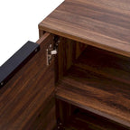 60  Buffet Cabinet with 4 Soft Close Doors and Adjustable Shelves