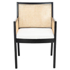 Couture Lupita Rattan Dining Chair - 21.9  W x 24.8  L x 33.9  H - 22Wx25Dx34H