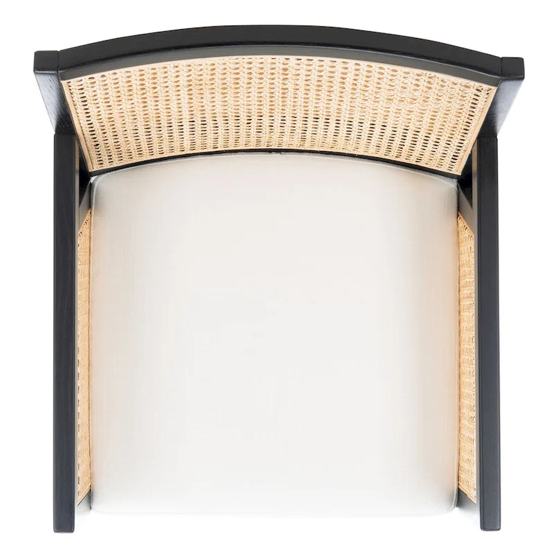 Couture Lupita Rattan Dining Chair - 21.9  W x 24.8  L x 33.9  H - 22Wx25Dx34H