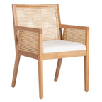Couture Lupita Rattan Dining Chair - 21.9  W x 24.8  L x 33.9  H - 22Wx25Dx34H