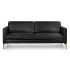 Mateo 82.5  Sofa - Full Grain Genuine Italian Leather