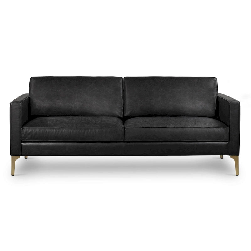 Mateo 82.5  Sofa - Full Grain Genuine Italian Leather