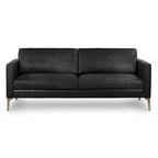 Mateo 82.5  Sofa - Full Grain Genuine Italian Leather