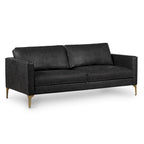 Mateo 82.5  Sofa - Full Grain Genuine Italian Leather