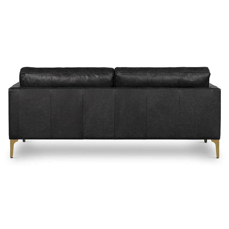 Mateo 82.5  Sofa - Full Grain Genuine Italian Leather