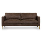 Mateo 82.5  Sofa - Full Grain Genuine Italian Leather