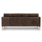 Mateo 82.5  Sofa - Full Grain Genuine Italian Leather