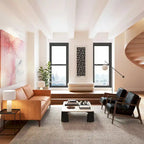 Mateo 82.5  Sofa - Full Grain Genuine Italian Leather