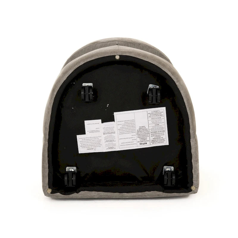 Angie Modern Grey Fabric Dining Chair