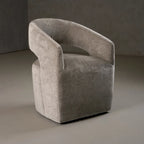 Angie Modern Grey Fabric Dining Chair
