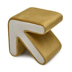 Modern Creative Upholstered Velvet Stool Ottoman