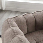 Lazy Bean Bag Couch Chairs for Adults with Ottoman