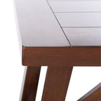 Laverna Brown Rectangle Dining Table - 57  W x 36  L x 30  H - 57Wx36Dx30H